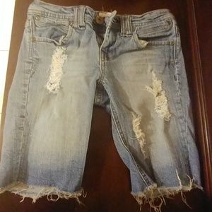 Jean shorts